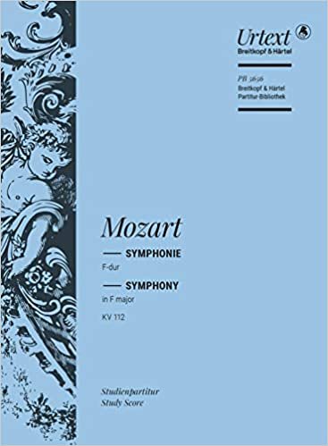 Symphonie Nr. 13 F-dur KV 112: Studienpartitur, Taschenpartitur für Orchester indir