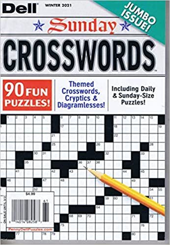 Dell Pocket Crossword Puzzle [US] Winter No. 61 2021 (単号)