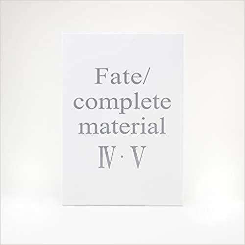 ダウンロード  Fate/complete material IV・V 本