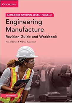 تحميل Cambridge National in Engineering Manufacture Revision Guide and Workbook with Digital Access (2 Years): Level 1/Level 2