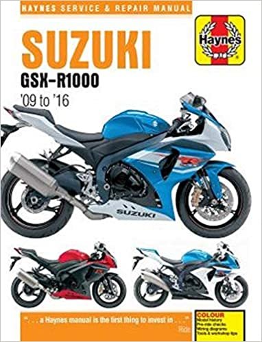 Suzuki GSX-R1000 Service and Repair Manual 2009-2016 (Haynes Motorcycle) indir