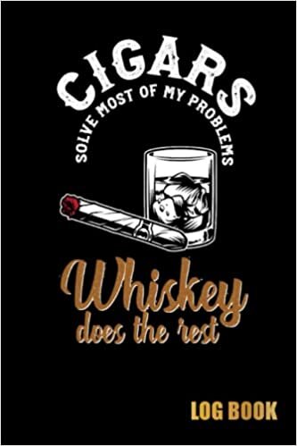 Alvarez Raul Cigar & Whiskey solves problems Log Book: Record keeping journal for cigar smoking | Keep cigar bands, notes of manufacturer, flavour, quality, taste and more For Cigar Lover | Special Black Cover تكوين تحميل مجانا Alvarez Raul تكوين