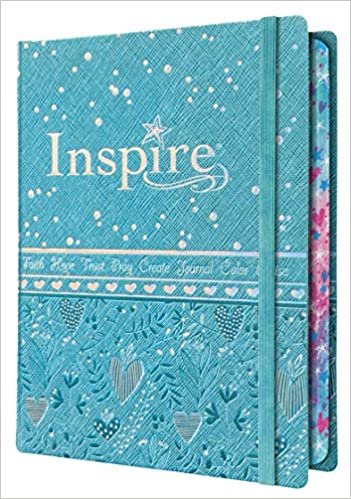 Inspire for Girls: New Living Translation, The Bible for Coloring & Creative Journaling