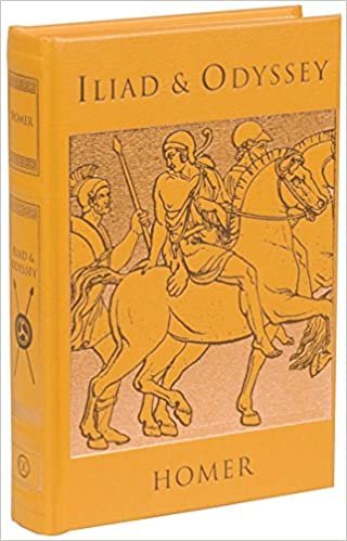 Iliad and Odyssey (Leather-bound Classics)