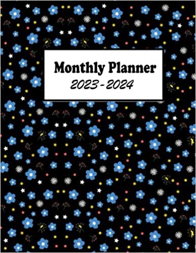 2 year monthly Calendar 2023-2024: Two Year Monthly Calendar - Large squares on a 2-page spread - Previous & Next month mini calendars for reference | 24 Month with Holidays , Important Dates For Each Year | Agenda Jan 2023-Dec 2024 Large Size |