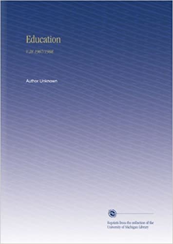 Education: V.28 1907/1908 indir