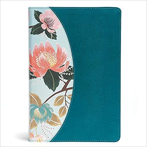 The Study Bible for Women: Christian Standard Bible, Teal Flowers, Leathertouch ダウンロード