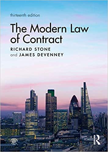 Richard Stone The Modern Law of Contract تكوين تحميل مجانا Richard Stone تكوين