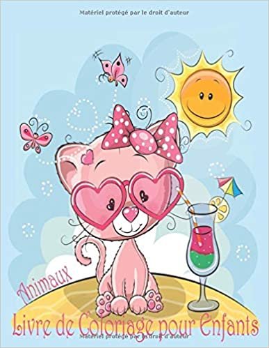 Animaux Livre de Coloriage pour Enfants: Livre de coloriage pour enfants - 100 dessins à colorier -  Un cahier d’activités mignon pour les enfants, filles et garçons,  abeille, vache,perroquet,zèbre