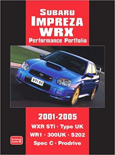Subaru Impreza WRX Performance Portfolio 2001-2005 indir
