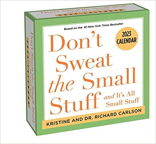 ダウンロード  Don't Sweat the Small Stuff 2023 Day-to-Day Calendar 本