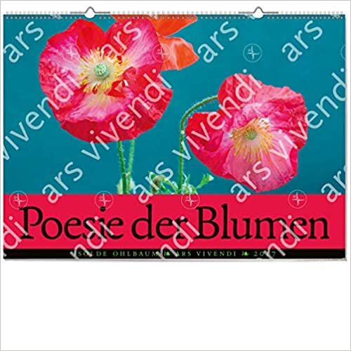ダウンロード  Poesie der Blumen 2023: Posterkalender mit 12 Farbfotografien 本