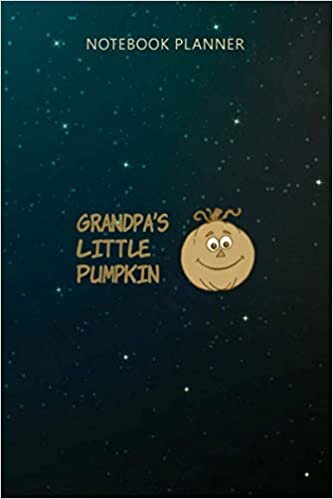 indir Notebook Planner Kids Grandpa s Little Pumpkin Grandson Granddaughter Halloween: Financial, Over 100 Pages, To Do List, Tax, 6x9 inch, Planning, Business, Lesson