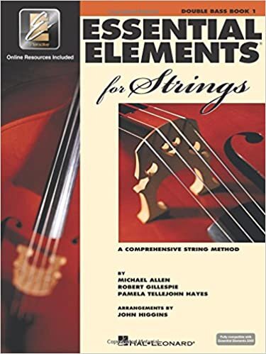 Essential Elements for Strings: A Comprehensive String Method, Double Bass Book 1 (Essential Elements for Strings)