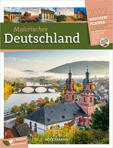 ダウンロード  Malerisches Deutschland - Wochenplaner 2022 本