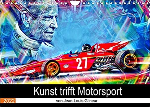 ダウンロード  Kunst trifft Motorsport (Wandkalender 2022 DIN A4 quer): Kunst und Pferdestaerken (Monatskalender, 14 Seiten ) 本