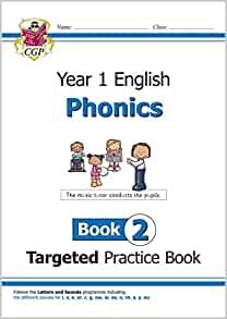 ダウンロード  KS1 English Targeted Practice Book: Phonics - Year 1 Book 2 本