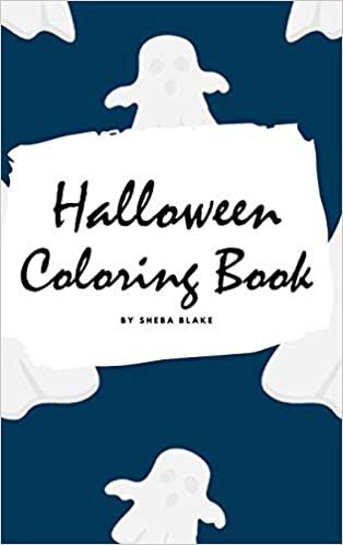 Halloween Coloring Book for Kids - Volume 1 (Small Hardcover Coloring Book for Children) indir