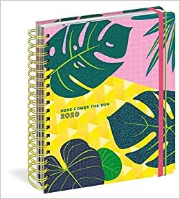 Here Comes the Sun 2019-2020 17-Month Large Planner With 1000+ Stickers (Pipsticks+workman)