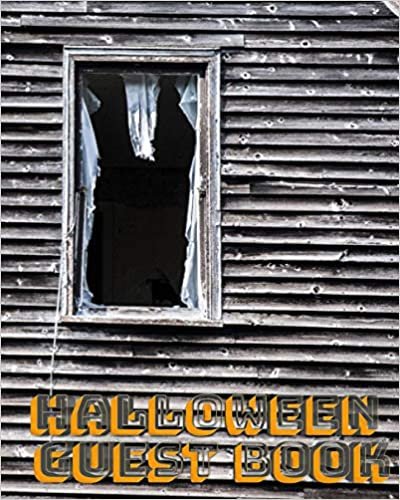 Halloween Haunted House Mega Guest Book creative Journal 474 pages