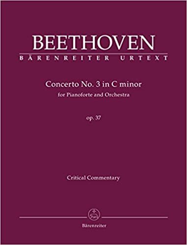 Konzert für Klavier und Orchester Nr. 3 c-Moll op. 37. Kritischer Bericht indir