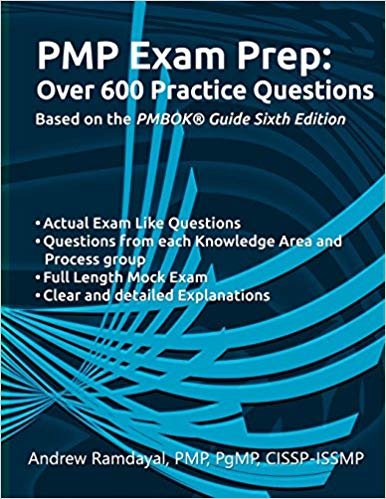 تحميل PMP Exam Prep Over 600 Practice Questions: Based on PMBOK Guide 6th Edition
