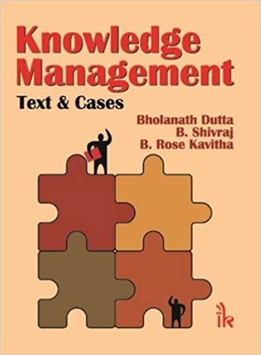 Knowledge Management: Text and Cases indir