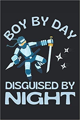 indir Boy By Day Disguised By Night: Lined Notebook Journal, ToDo Exercise Book, e.g. for exercise, or Diary (6&quot; x 9&quot;) with 120 pages.