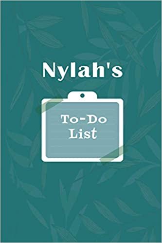 indir Nylah&#39;s To˗Do list: Checklist Notebook | Daily Planner Undated Time Management Notebook