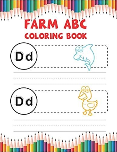 تحميل Farm Abc Coloring Book: Best Coloring Book Gift For Kids