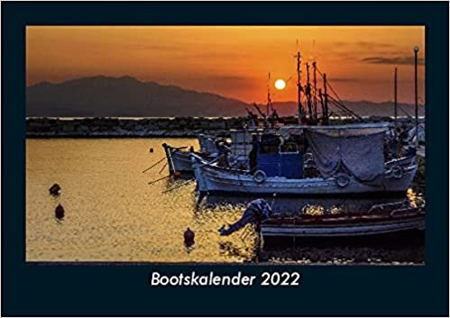 Bootskalender 2022 Fotokalender DIN A5: Monatskalender mit Bild-Motiven aus Fauna und Flora, Natur, Blumen und Pflanzen