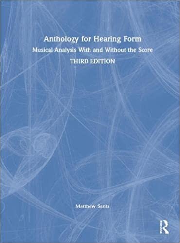 تحميل Anthology for Hearing Form: Musical Analysis With and Without the Score