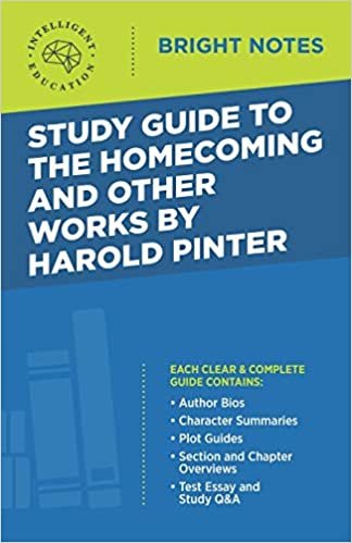 Study Guide to The Homecoming and Other Works by Harold Pinter indir
