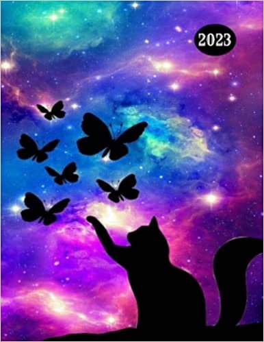 ダウンロード  Agenda 2023 planificador [Diario 400 páginas]: Para los amantes de los gatos, Calendario diaria día por página , español , tamaño A4 -12 meses -Tapa dura- 400 páginas - Planificador diario 本