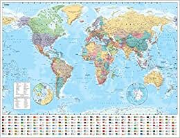 اقرأ Collins World Wall Laminated Map الكتاب الاليكتروني 