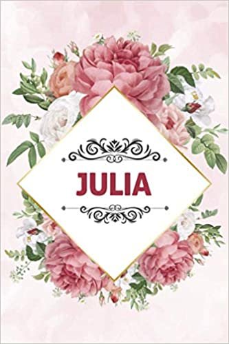 indir Julia: Noms Personnalisé Carnet de notes / Journal pour les filles, les garçons, les f.... De noël, cadeau original anniversaire f pour tout les Occasion.