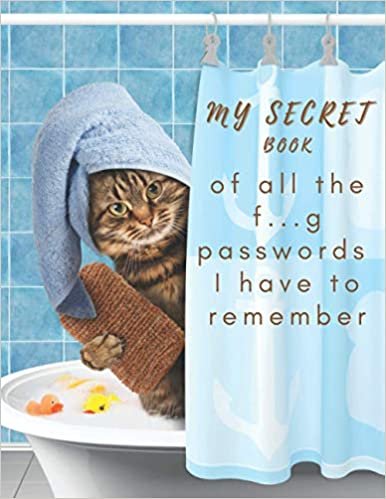 indir My Secret Book: Of all the f...g passwords I have to remember