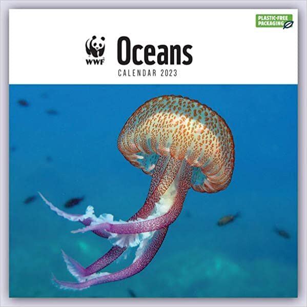 ダウンロード  WWF Oceans - Ozeane - Weltmeere 2023: Original Carousel-Kalender [Mehrsprachig] [Kalender] 本