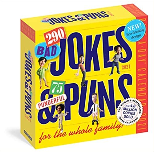 290 Bad Jokes & 75 Punderful Puns 2021 Calendar