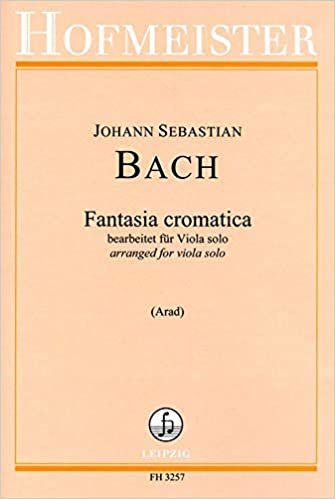 Bach, J: Fantasia cromatica