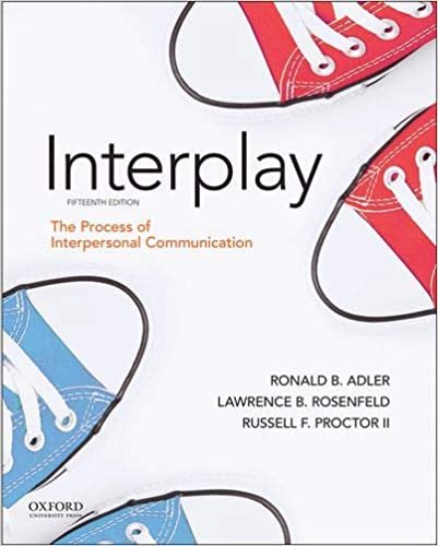 ダウンロード  Adler - Interplay: The Process of Interpersonal Communication 本