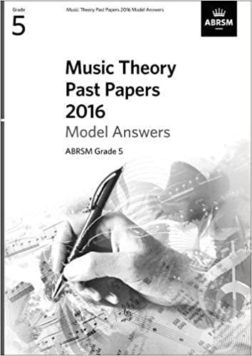 تحميل Music Theory Past Papers 2016 Model Answers, ABRSM Grade 5
