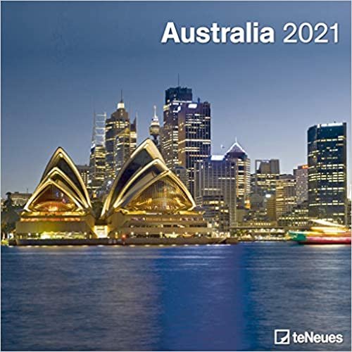 Australia 2021 - Wand-Kalender - Broschüren-Kalender - 30x30 - 30x60 geöffnet - Reise-Kalender indir