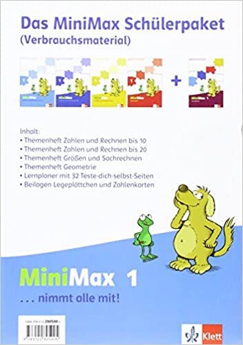 ダウンロード  Mathematik MiniMax. Schuelerpaket: Enthaelt 3 Arbeitshefte und 1 Lernplaner und Wendeplaettchen 本