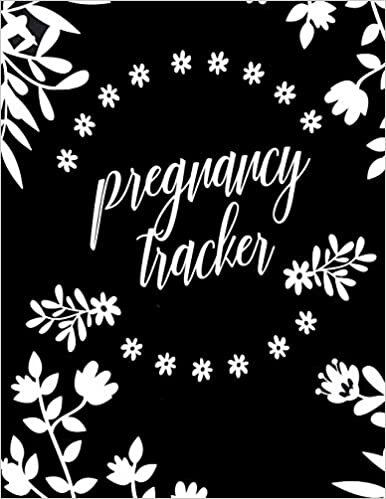 indir PREGNANCY TRACKER: Nine Month Countdown to Baby and Sweet Keepsake 8.5&quot; x 11&quot; 100 Pages