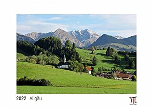 ダウンロード  Allgaeu 2022 - White Edition - Timokrates Kalender, Wandkalender, Bildkalender - DIN A4 (ca. 30 x 21 cm) 本