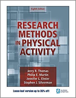 اقرأ Research Methods in Physical Activity الكتاب الاليكتروني 