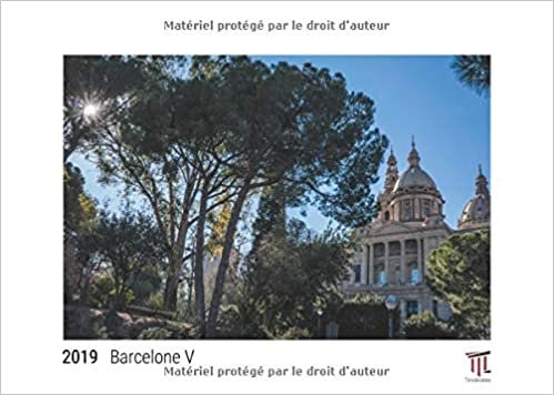 barcelone v 2019 edition blanche calendrier mural timokrates calendrier photo ca indir