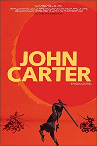 indir John Carter: Barsoom Series (7 Novels) a Princess of Mars; Gods of Mars; Warlord of Mars; Thuvia, Maid of Mars; Chessmen of Mars; M