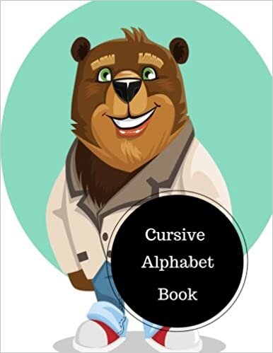 indir Cursive Alphabet Book: English Cursive Writing Practice. Large 8.5 in by 11 in Notebook Journal . A B C in Uppercase &amp; Lower Case. Dotted, With Arrows And Plain
